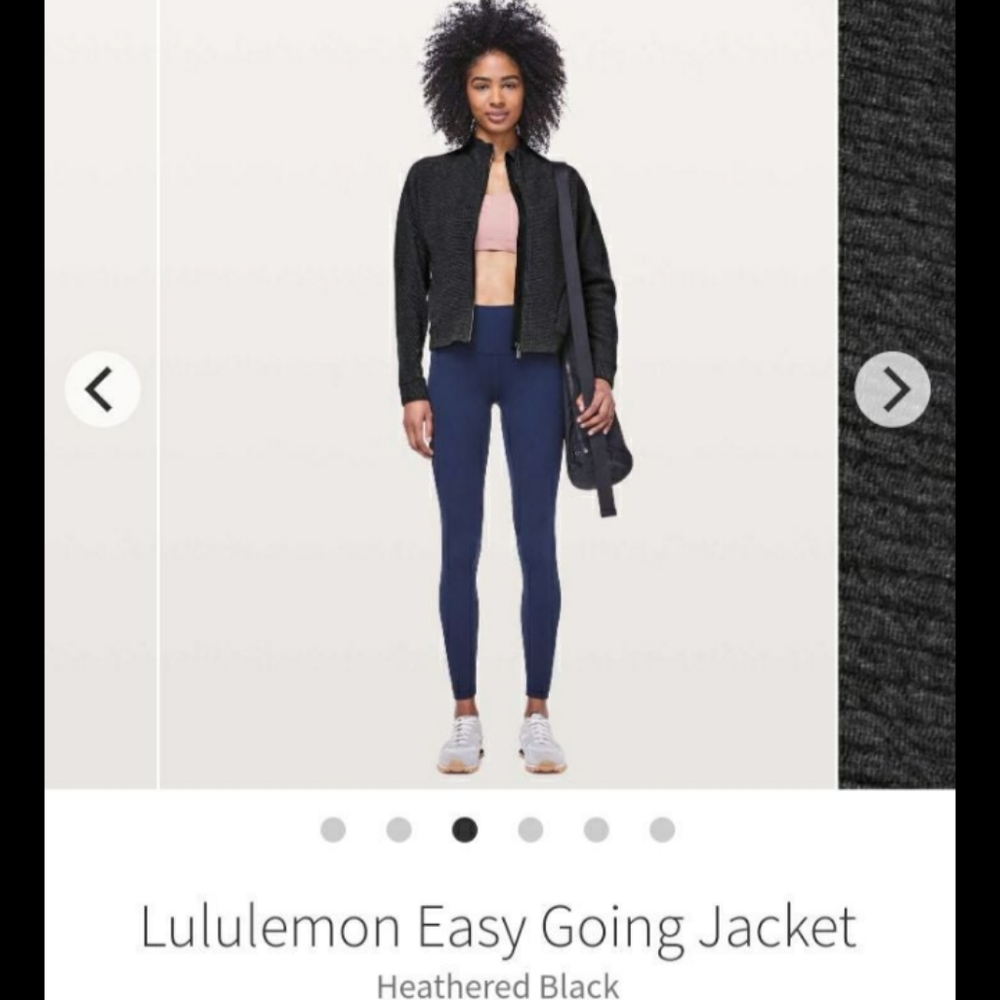 Lululemon Jacket 🖤🩶 - Picture 3 of 10